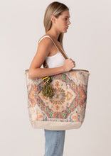Load image into Gallery viewer, Tapestry Pattern Tote
