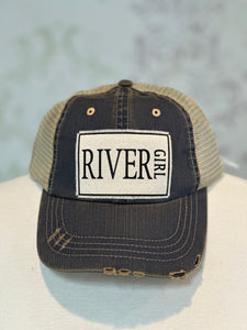 River Girl Vintage Trucker Hat