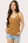 Crochet Lace Trim Tank Top