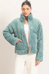 Quilted Corduroy Jacket