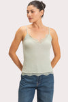 Lace Trim Camisole Top