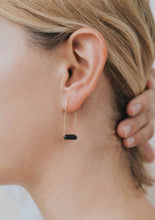 Load image into Gallery viewer, JaxKelly Black Onyx Drop Earring
