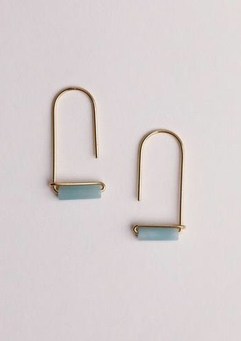 JaxKelly Amazonite Drop Earring