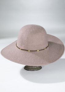 Wool Brim Floppy Hat