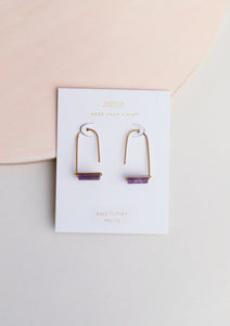 JaxKelly Amethyst Drop Earring