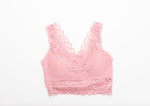 Lace Tank Bralette