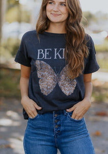 Be Kind Butterfly Tee